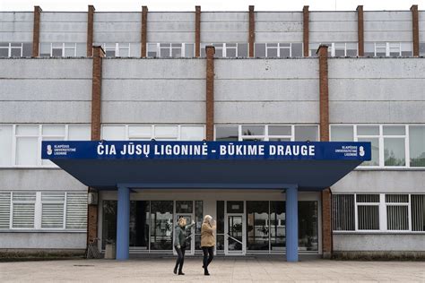 Klaipėdos ligoninėje rado baisų jovalą kosminės skolos įtartini