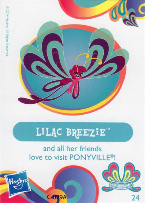 Mlp Lilac Breezie Blind Bag Cards Mlp Merch