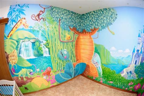 Murales Infantiles Para Dormitorios De Niños Y Niñas 20 Ideas