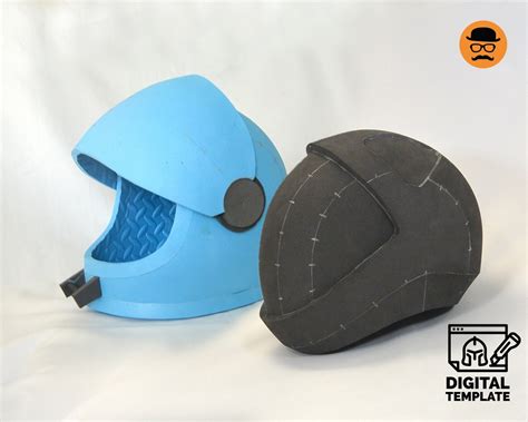 Diy Classic And Modern Space Helmets Templates For Eva Foam Etsy Uk