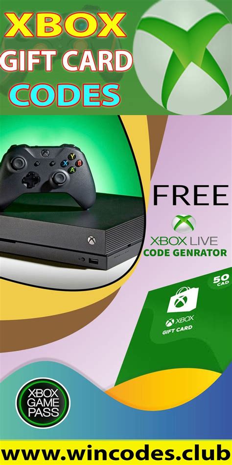 Xbox Live Codes Free Unused Redeem Codes In 2020 Xbox T Card