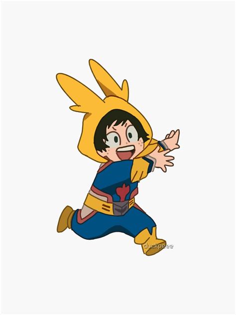 Lil Midoriya Sticker By Duckpeee Cute Stickers Stickers Graphic