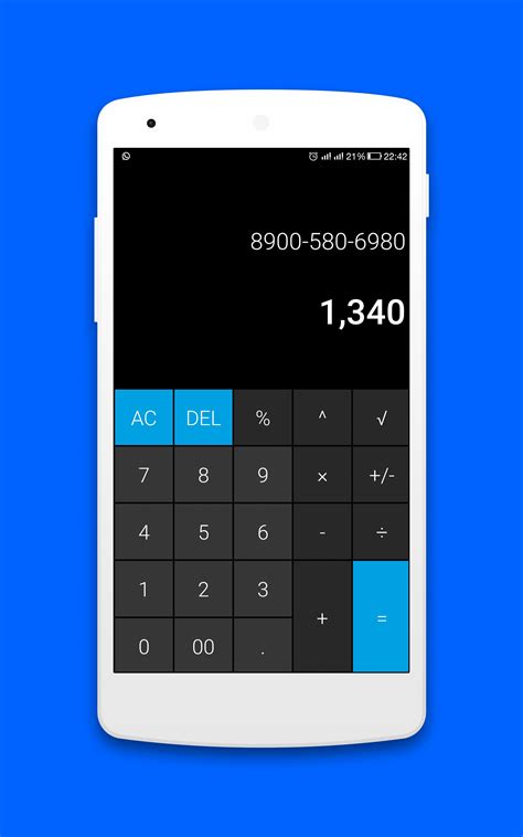 Android Simple Calculator Gambaran