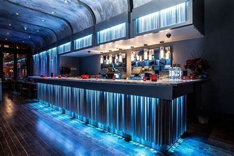 Interior luxury bar design Diseño de barra de bar Iluminación de bar Barra de bar