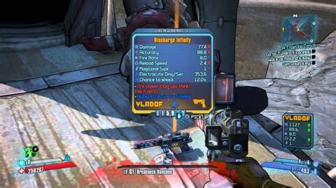 Im almost finished with tvhm going through mainly the story missions so that i could go back and get the side quest rewards at level 50. Borderlands 2 Infinity Drop from Doc Mercy in TVHM - YouTube