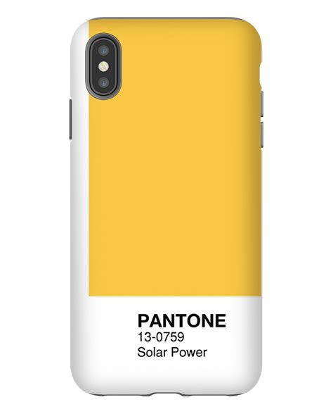 Pantone Solar Power Iphone Case 77 Plus88 Plusxxsxrxsmax