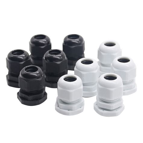 Pcs Lot High Quality IP PG For Mm Cable CE Waterproof Nylon Plastic Cable Gland
