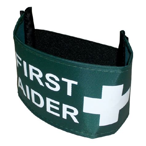 Nylon Armbands First Aider Buy Id Workwear For First Aiders