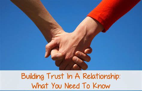 11 Key Activities For Creating Trust In Successful Relationships