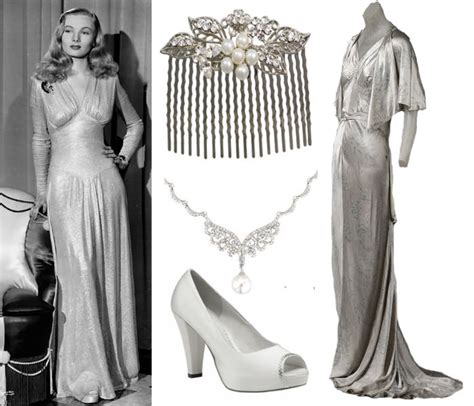 Bridal Style Going Vintage 40s Inspired Styling That