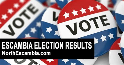 The seat became vacant after the uncontested election of incumbent mohamad hasan of. Complete Election Results For Escambia County ...