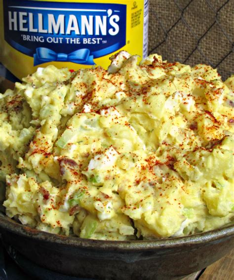Thank you everyone who ever tried this potato salad and for leaving such glowing reviews for it. Creamy, classic old fashioned (hard boiled egg) Potato ...