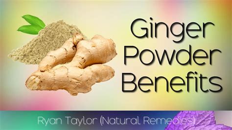 Ginger Powder Benefits Uses YouTube