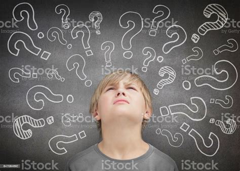 Confused Child Thinking Stock Photo Download Image Now