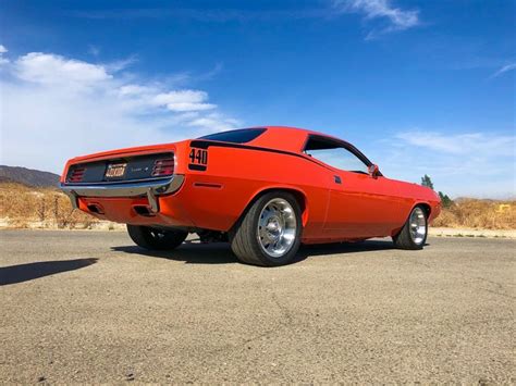 1970 Plymouth “cuda” 440 6 Pac 6 Speed Pro Touring Street Muscle Car