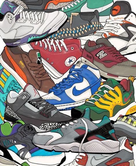 19 Ideas For Sneakers Illustration Art Sneakers Wallpaper Sneakers