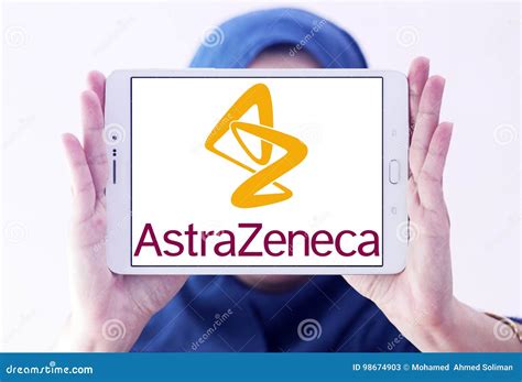 Astrazeneca Pharmaceutical Company Logo Editorial Stock Photo Image
