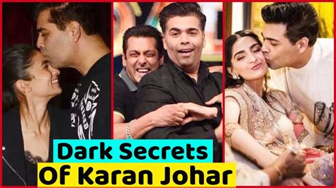 Love Affairs Of Karan Johar Youtube