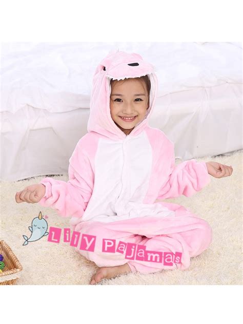 Pink Dinosaur Onesie Kigurumi Pajamas Kids For Kids