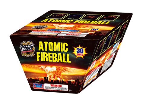 Atomic Fireball 30 Shots Helm Fireworks