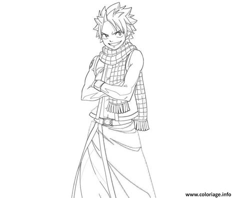 Fairy tail anime printable coloring pages. Coloriage fairy tail manga - JeColorie.com