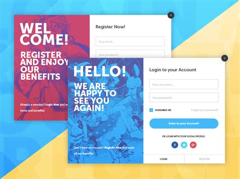 20 Creative Login Form Examples For Your Inspiration Dragon Digital
