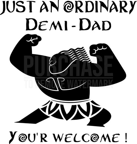 Just An Ordinary Demidad Youre Welcome Svg Demi Dad Svg