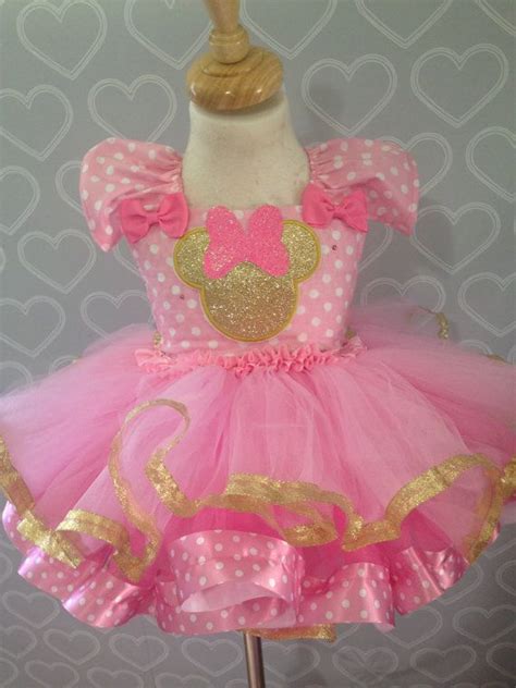 Buy Rose Gold Minnie Mouse Dress In Stock