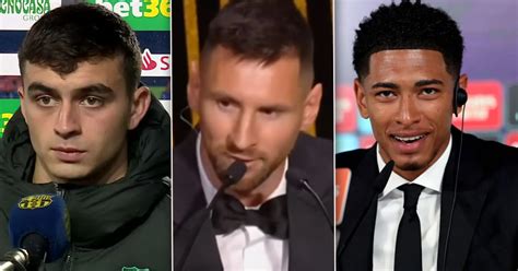 Bellingham last: How Messi voted for Kopa Trophy revealed - Football