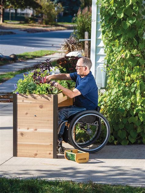 Wheelchair Accessible Elevated Garden Bed Gardeners Supply