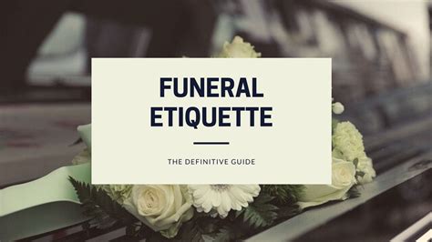 Funeral Etiquette All Things Flowers Blog By Sydney Florists Flowers