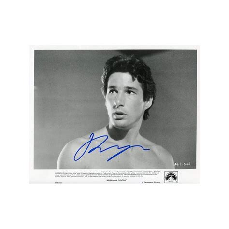 Signed Autograph Gere Richard All