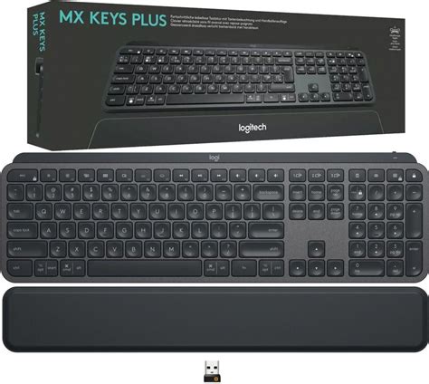 Logitech Mx Keys Plus Advanced Wireless Illuminated Keyboard With