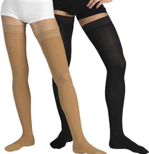 23 32 mmhg medical compression stockings with closed toe firm grade class ii thigh high