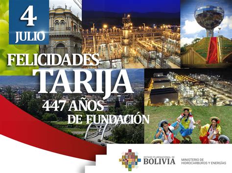 Felicidades Tarija 447 Años De Fundación Mhe