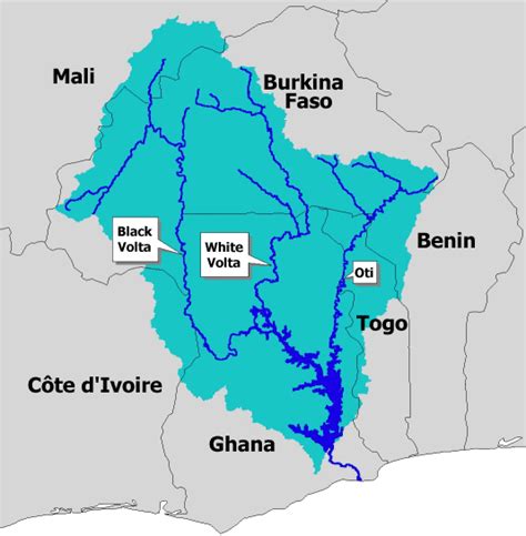 Ghana Map Volta Region My Maps