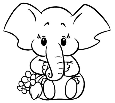 50 Desenhos De Elefante Para Colorir Pop Lembrancinhas