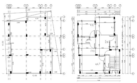 Architectural House Building Design With Dimension Dwg Drawing Artofit