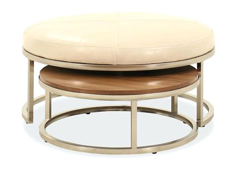 The Beauty Of Coffee Tables With Nested Ottomans Coffee Table Decor