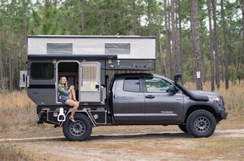 Toyota Tundra Camper With Pop Up Top Is The Ultimate Off Road Rig