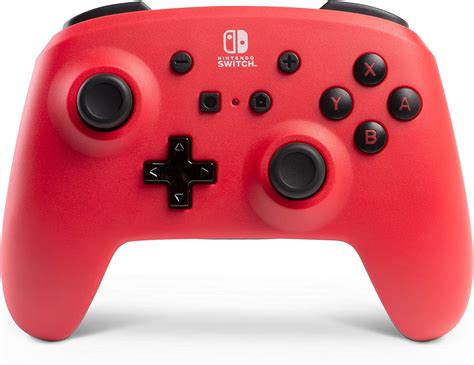 Enhanced Wireless Controller For Nintendo Switch Red Nintendo Switch