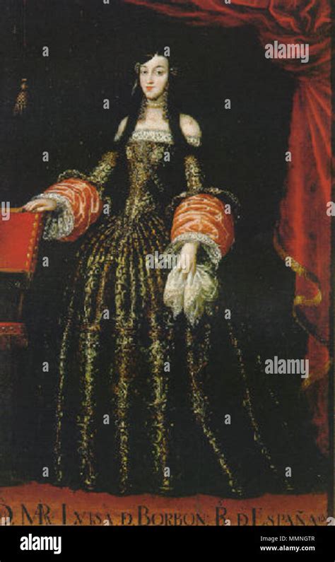English Portrait Of Marie Louise Of Orléans 16621689 Queen