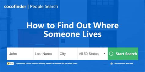 How To Find Out Where Someone Lives With Just A Name