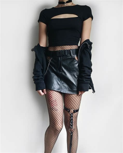 grunge outfits skirt images website