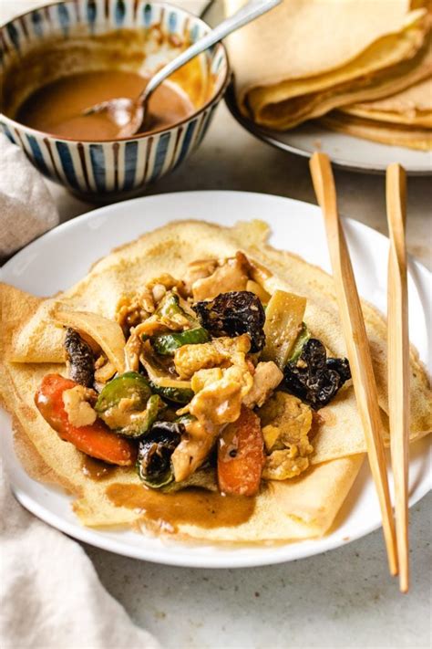 Moo Shu Chicken With Low Carb Pancakes I Heart Umami®