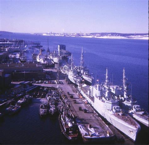 Halifax Dockyard circa 1971 [969x948] : HistoryPorn