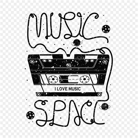 T Shirt Design Vector Hd Png Images Music Space T Shirt Design Space