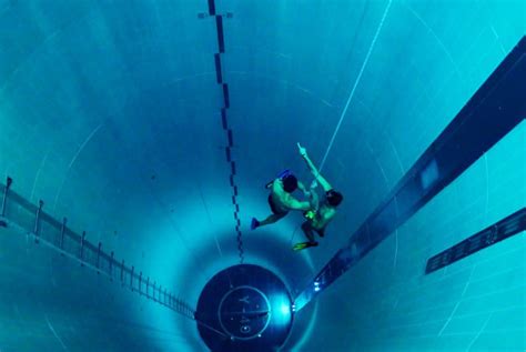 What Its Like To Plunge Into The Worlds Deepest Thermal Pool