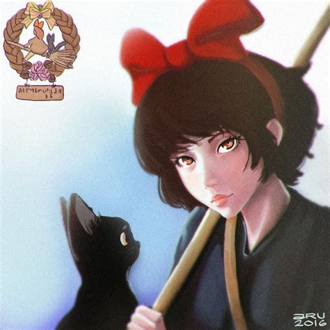 kiki and jiji by aru06 on deviantart anime deviantart art