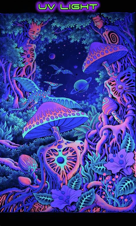 psychedelic tapestry psy shroom trippy wall art etsy in 2022 psychedelic drawings trippy